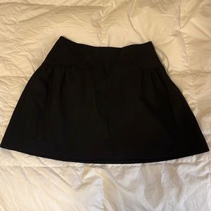 Red Valentino black mini skirt